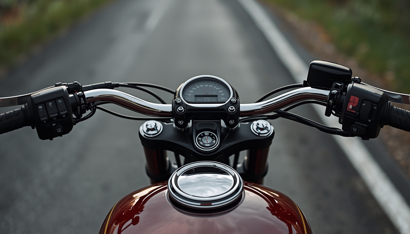 Pholnaxxxapath handlebar detail for focused calm riding